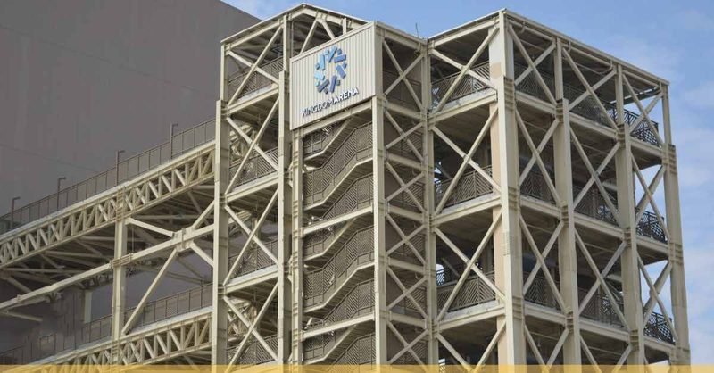 Kingdom Arena Escalator Building